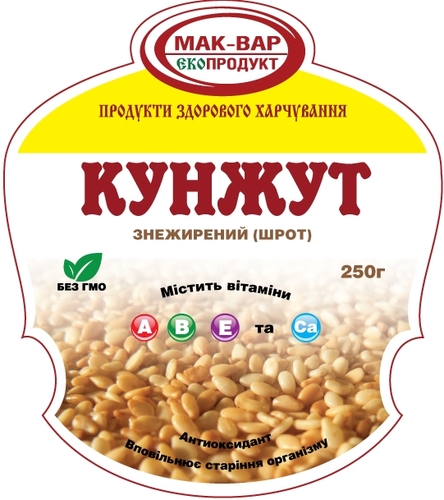 Шрот из семян кунжута (250 г)