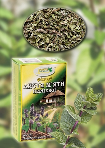 Фиточай &quot;Листья мяты&quot; (органик) 1,5г * 20 ф/пак