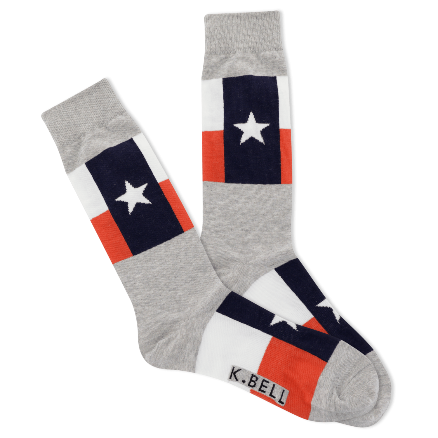 Men's Texas Flag Crew Socks