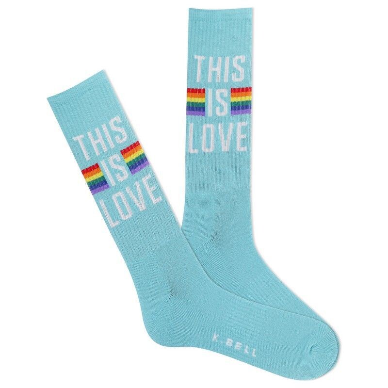 Women's This Is Love Crew Socks