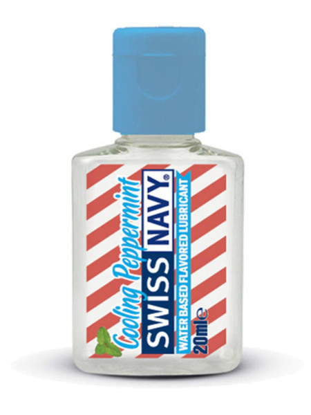 Swiss Navy Flavoured Lubricant 20ml, Flavours: Cooling Peppermint