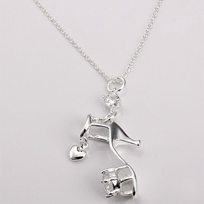 High Heel Necklace