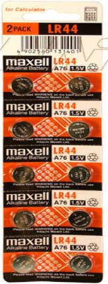 LR44 Cell Batteries