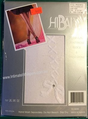 Fashion Pantyhose flock &amp; Rhinestone