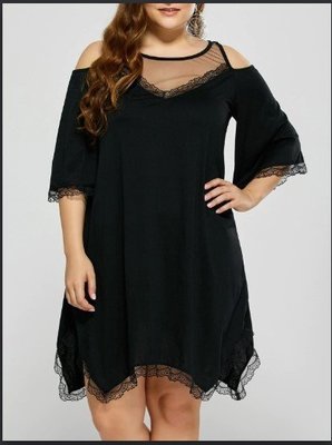 Sheer &amp; Mesh Dress Size 22-24