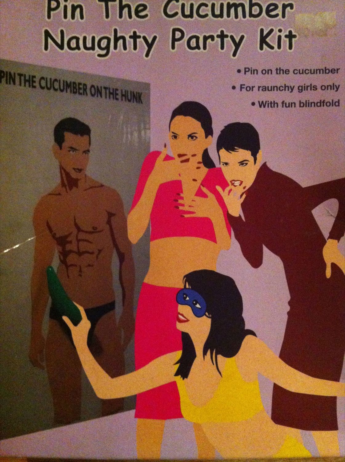 Pin The Cucumber On The Hunk