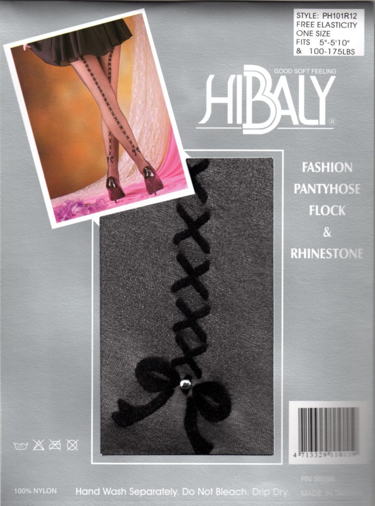 BackBow Pantyhose with Back Seam