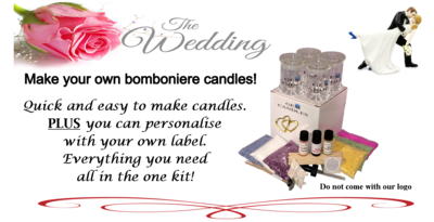 Bomboniere Candle Making Kit - Discount for bulk orders