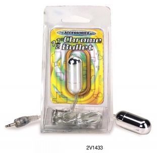 1½" Single Chrome Replacement Bullet