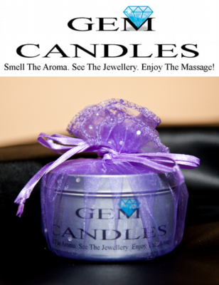 Jewelry In A Massage Candle - French Vanilla