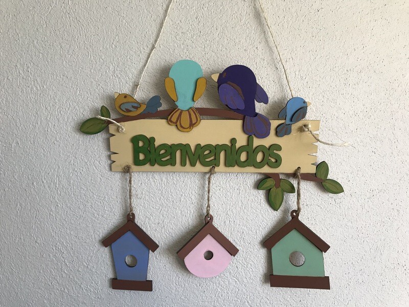 Letrero de Bienvenida
