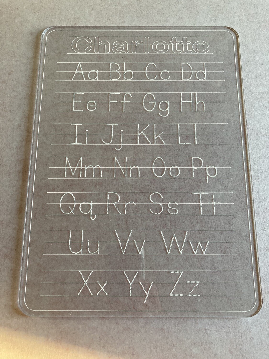 Name Trace Board