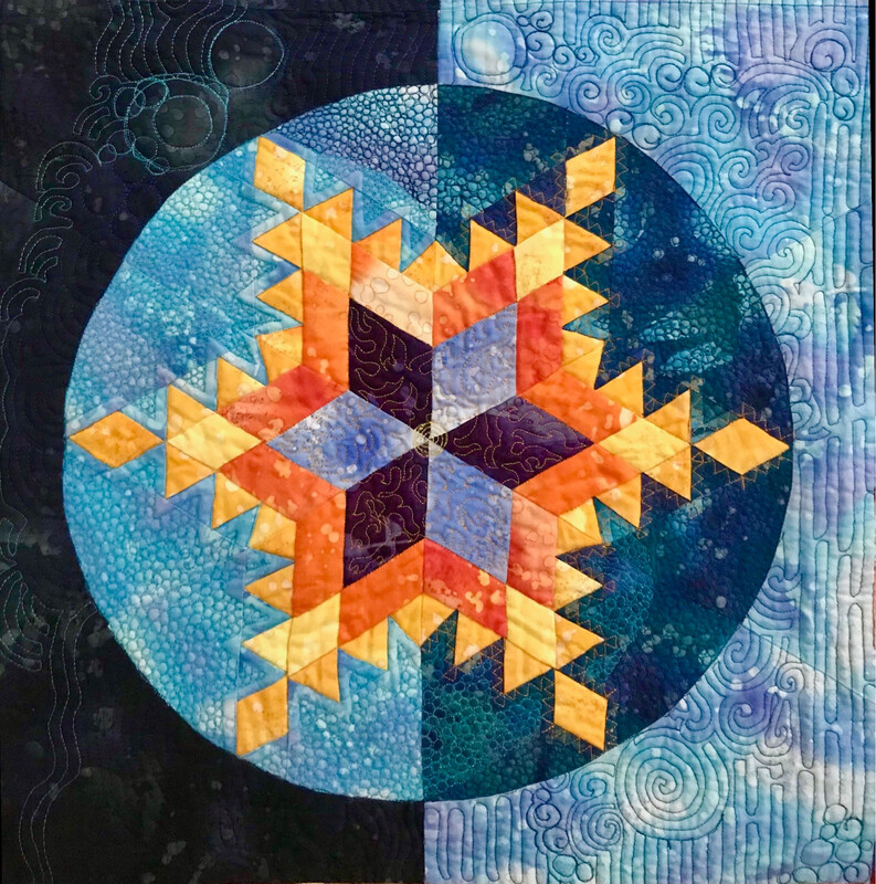 Downloadable Foundation Paper Piecing Pattern Instructions for FEATHERED STAR Quilt Block