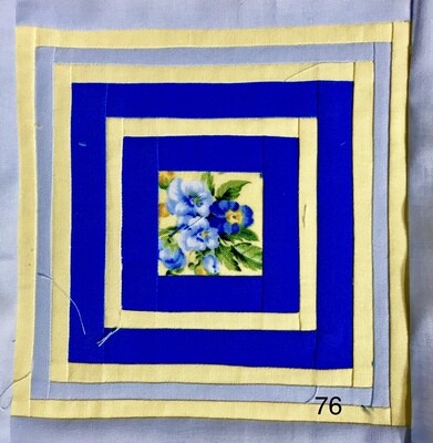Nearly Insane Salinda Rupp Quilt FPP SET IV Blocks 76-98  &amp; Border