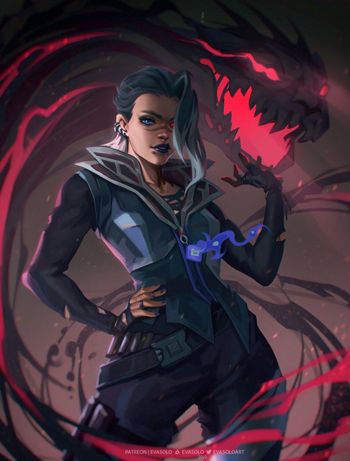 Digital Art: Mid Shot Present Character