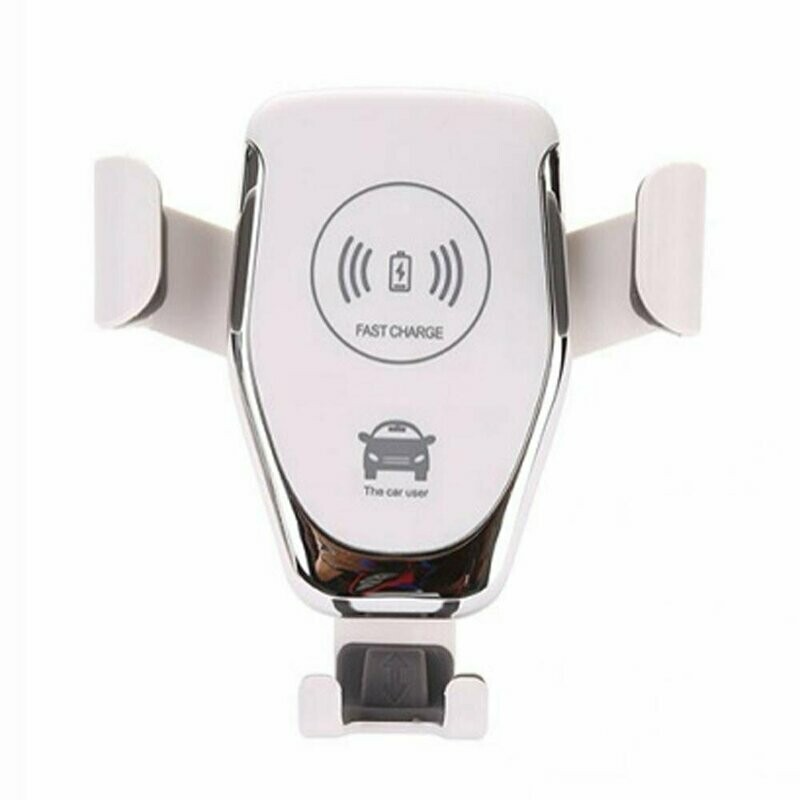 Wireless Car Charger - White