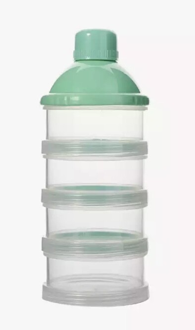 Baby Milchpulver Portionierer grün 4er