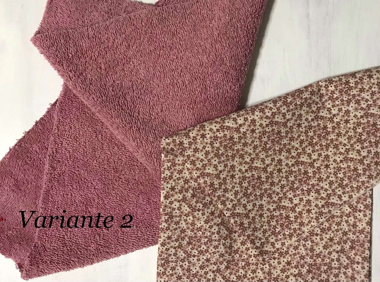 Küchenhandtuch personalisiert Walkfrottee - Relax mauve Variante 2
