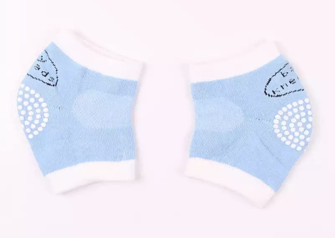 Baby Knieschoner Anti-Rutsch blau (one-Size)
