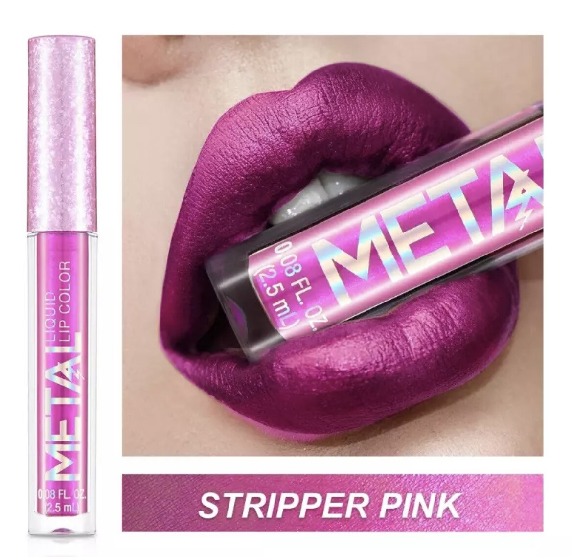 Lip Gloss Stripper Pink