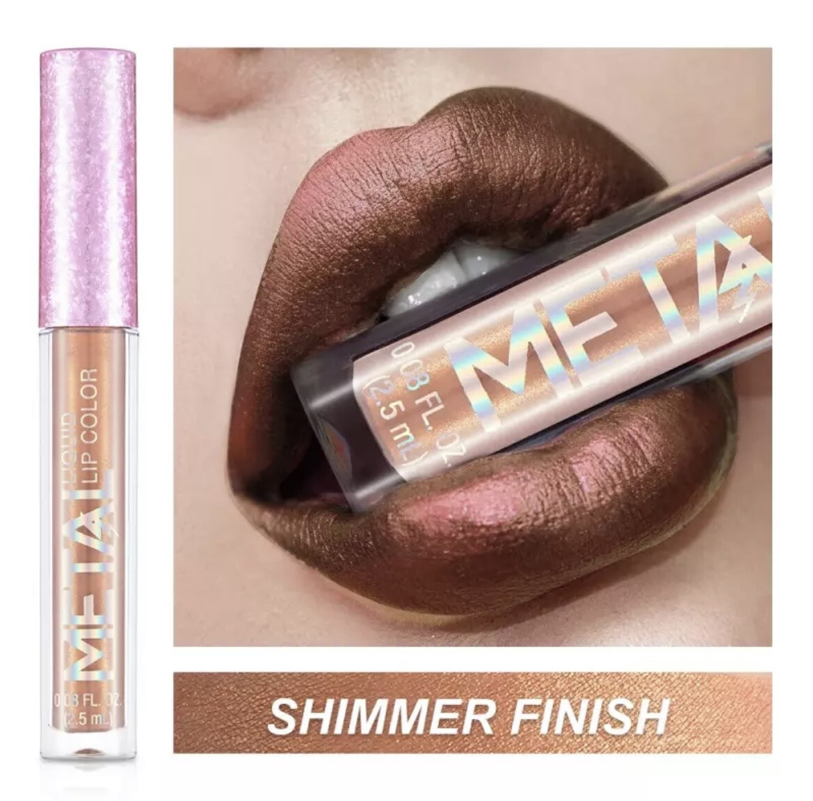 Lip Gloss Shimmer Finish