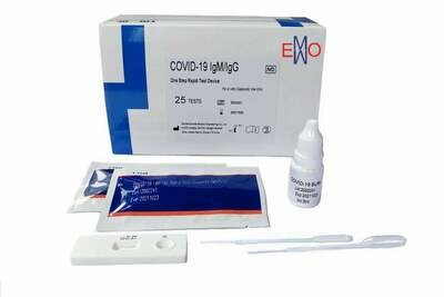 COVID-19 Rapid Antibody Test - 25 Tests