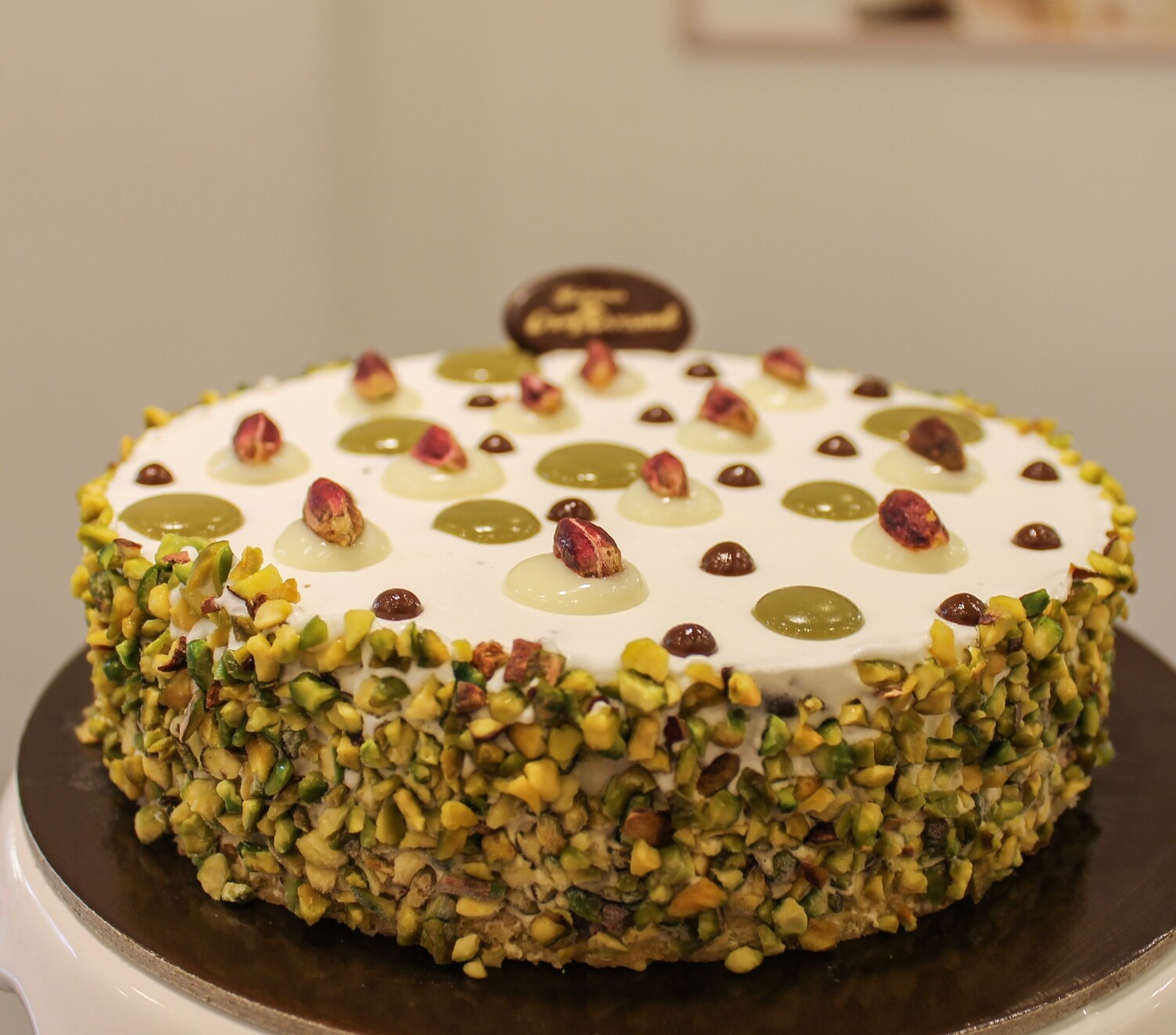 Torta Semifreddo PISTACCHIO e fior di latte (anche senza glutine)