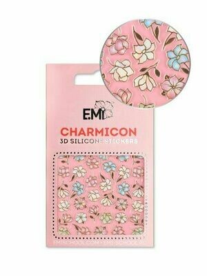 Charmicon 3D Silicone Stickers #136 Magnolias and Lilies