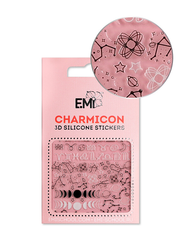 Charmicon 3D Silicone Stickers #126 Constellations