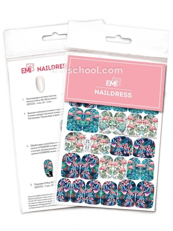 Naildress Slider Design #34 Flamingo