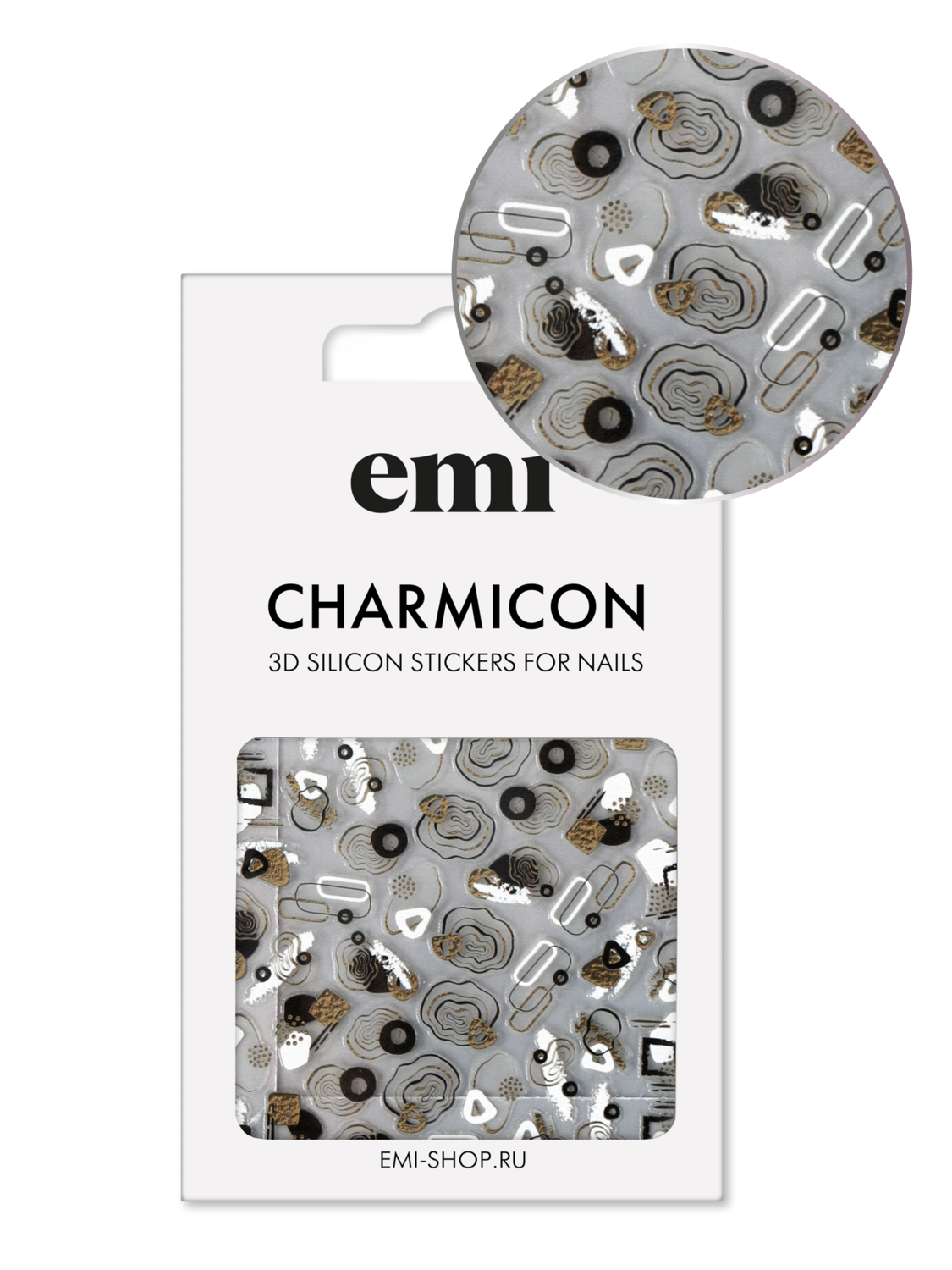 Charmicon 3D Silicone Stickers #207 Art