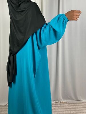 Abaya Saphora - Bleu Clair