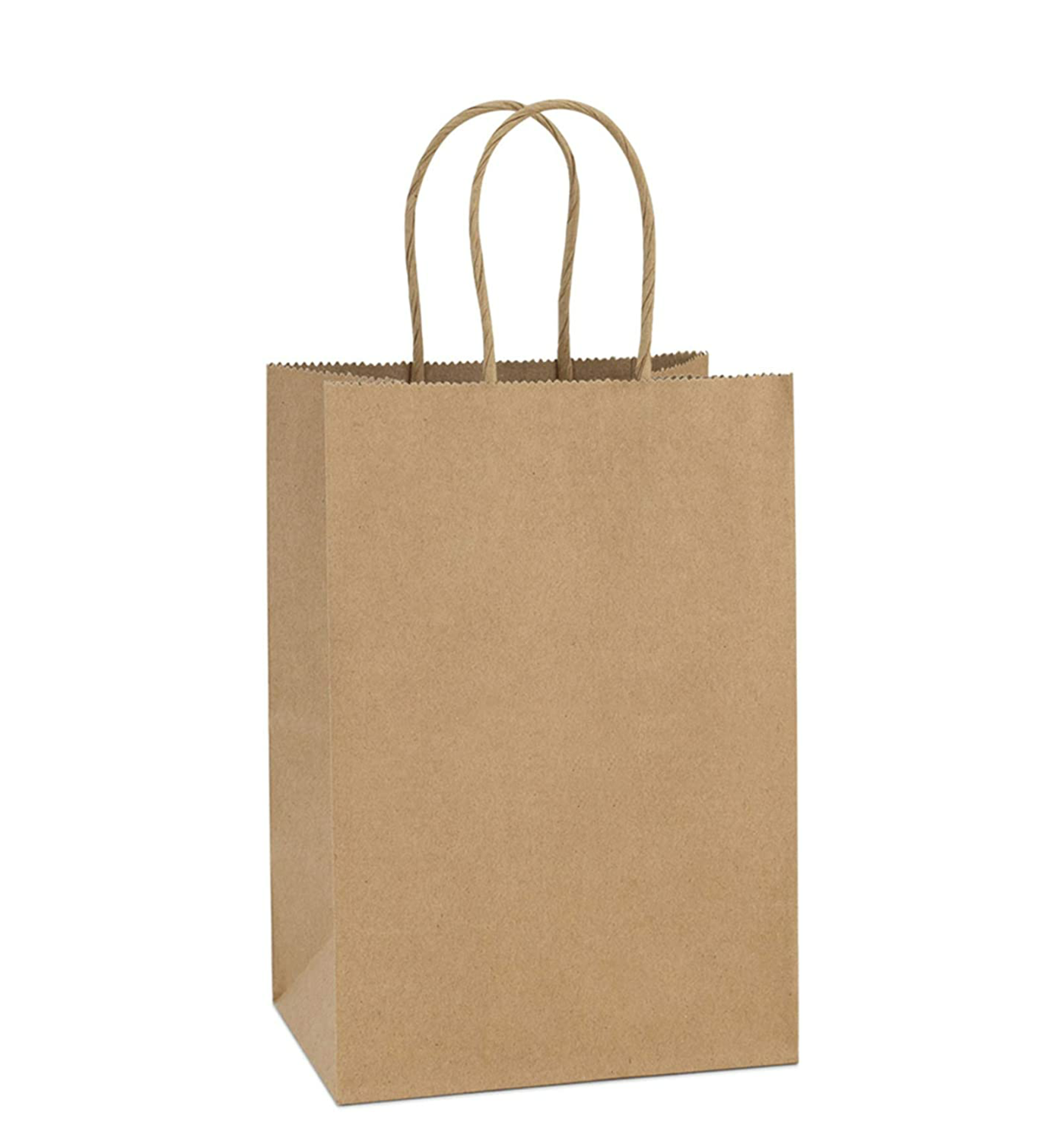 5×8 Brown Mini Paper Shopping Bags