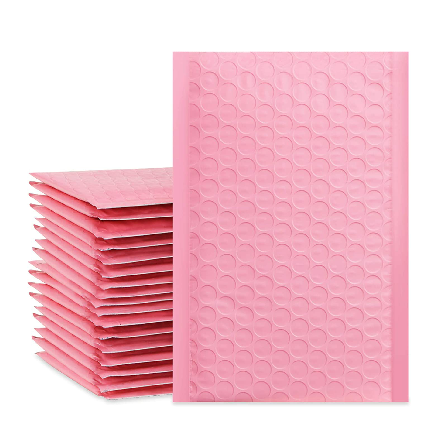 4×8 Bubble Mailers (Light Pink)