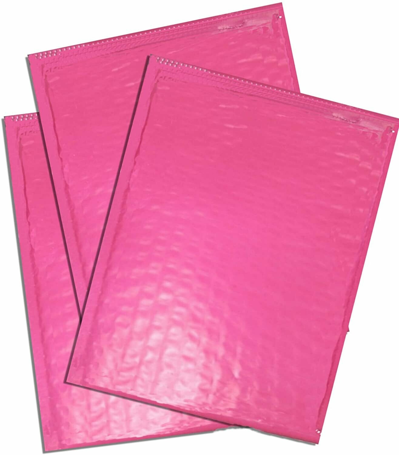6×10 Bubble Mailers (Hot Pink), Quantity: 5