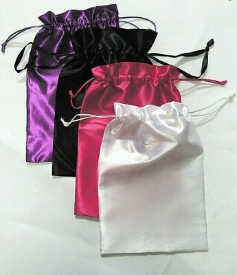 4×8 Satin Drawstring Bags