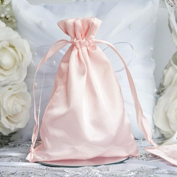 6×11 Satin Drawstring Bags