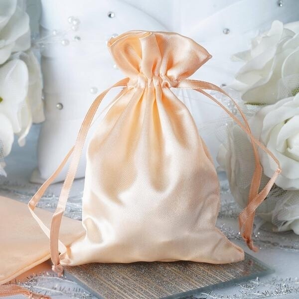 6×11 Satin Drawstring Bags