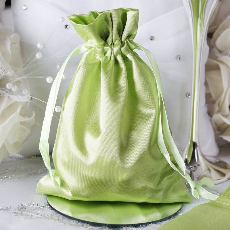 8×12 Satin Drawstring Bags