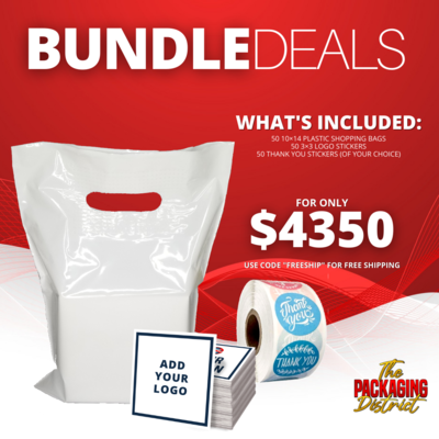 Bundle Deal - Plastic Shopping Bags
