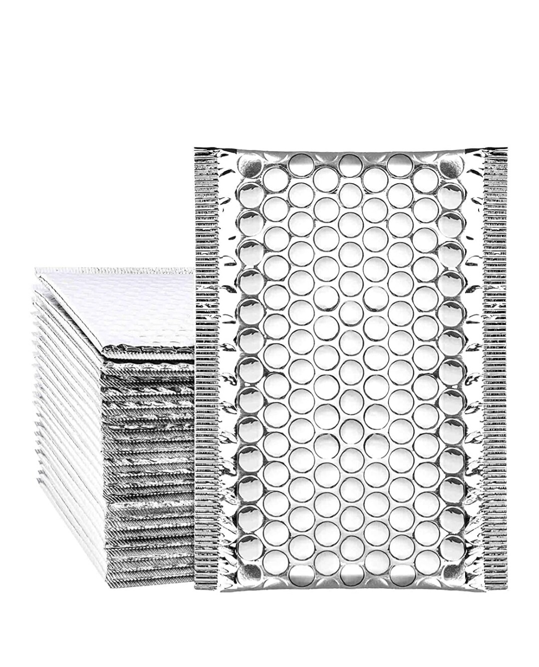 4×7 Bubble Mailers (Silver)