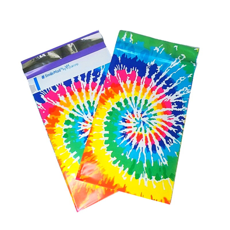 6×9 Tie Dye Printed Polymailers 