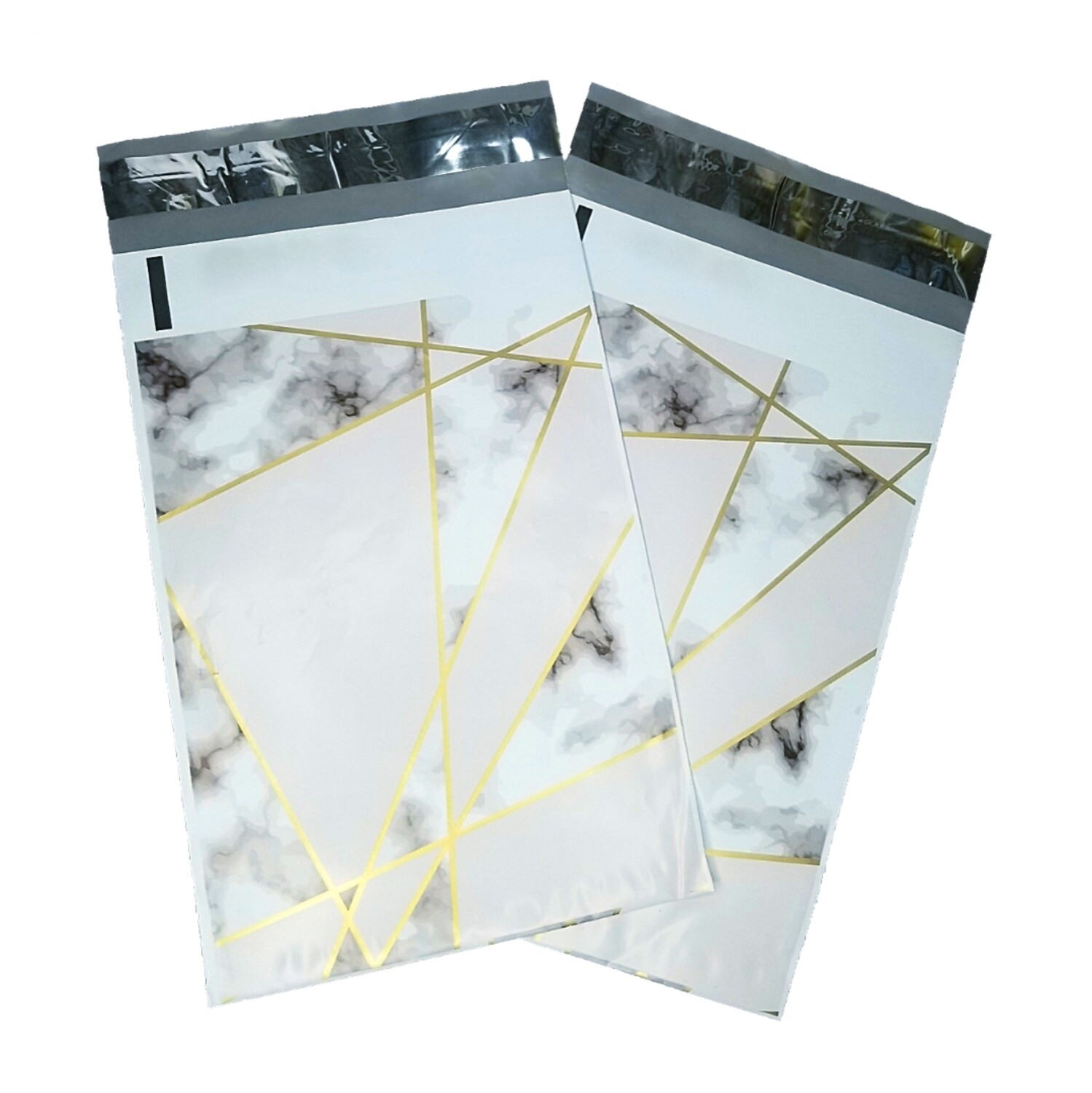 6×9 Marble Printed Polymailers 