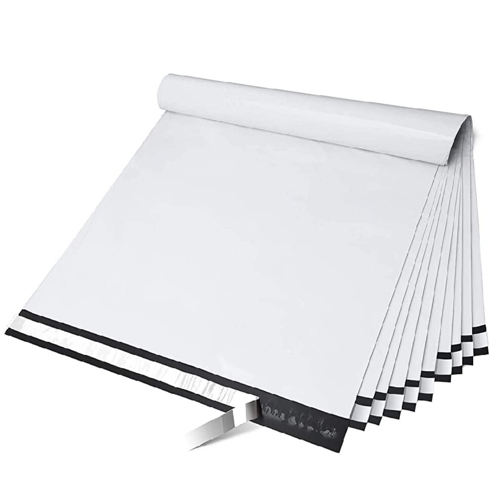 12×16&quot; Polymailers (White), Quantity: 10