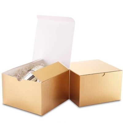 Gold 6×6 Gift Boxes