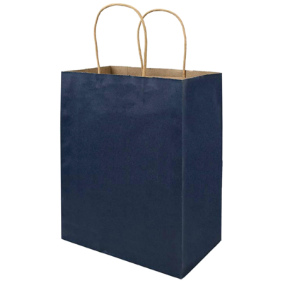 Navy Blue 8×10 Kraft Bags
