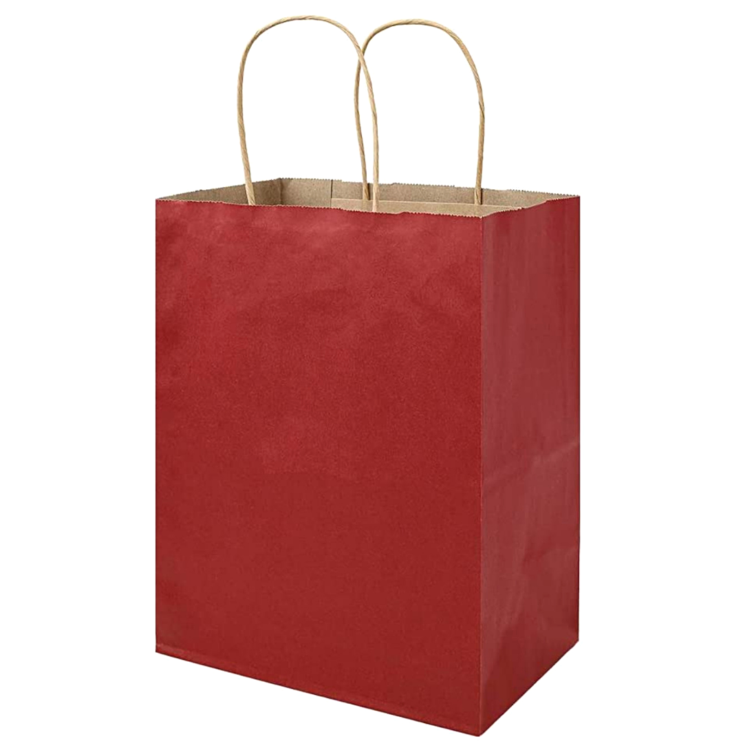 Red 8×10 Kraft Bags