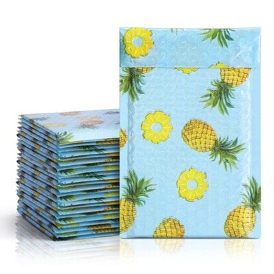 4×8 Pineapple Bubble Mailers