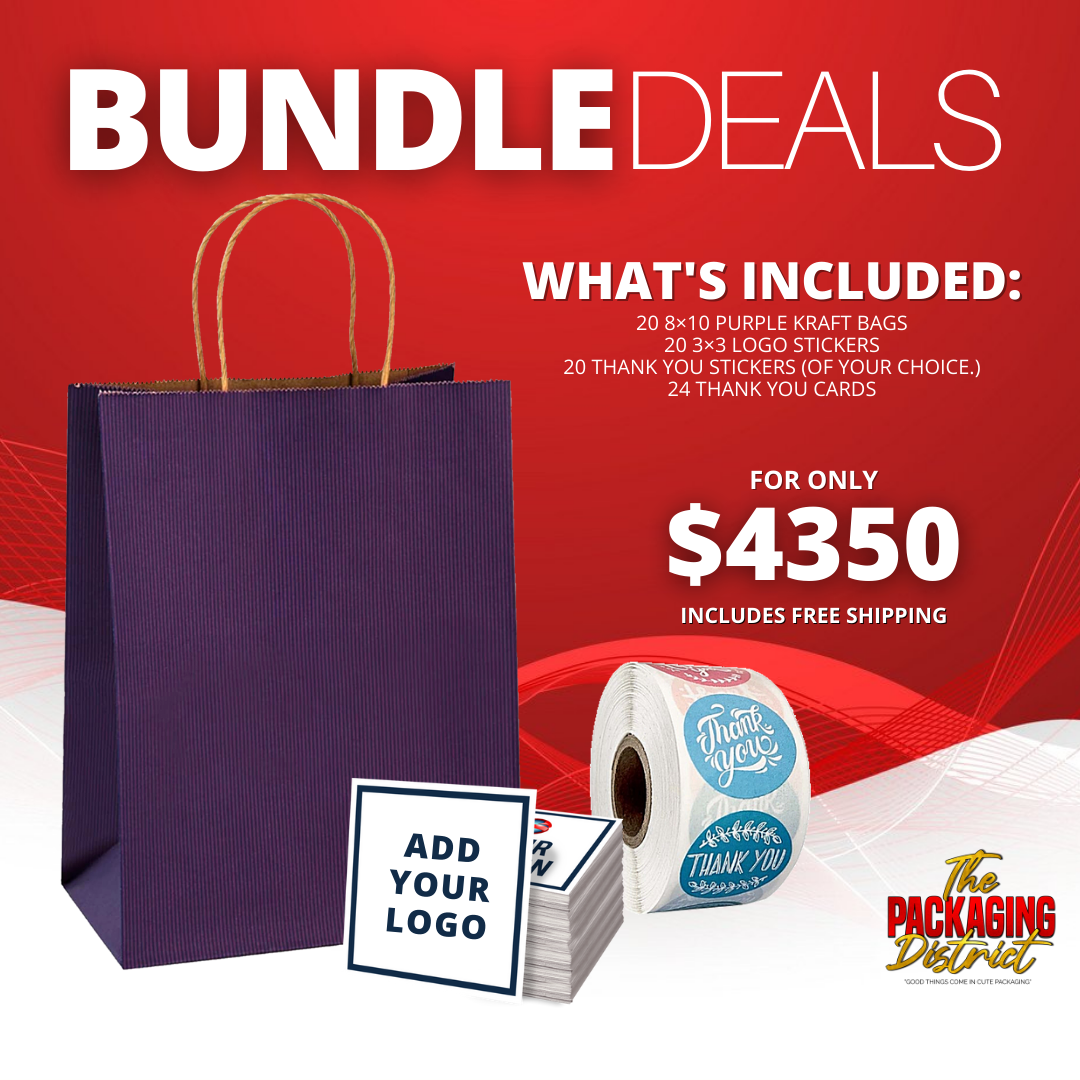 Bundle Deal - Colored Paper Bags