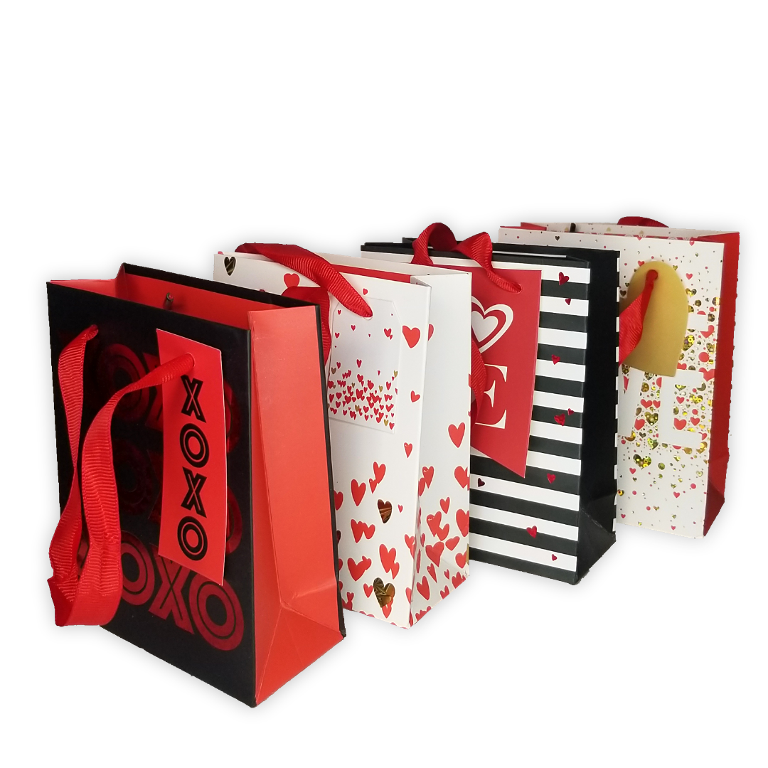 Mini Valentine's Inspired Shopping Bags